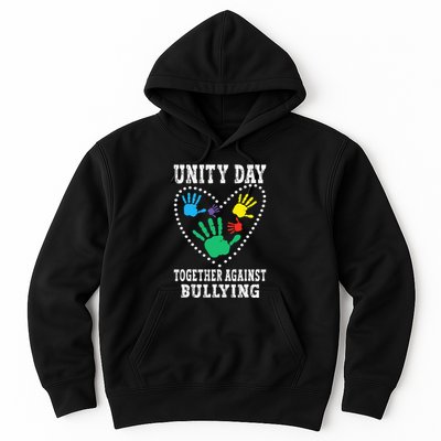 Together Against Bullying Orange Anti Bully Unity Day Hoodie