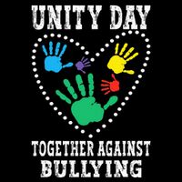 Together Against Bullying Orange Anti Bully Unity Day Backpack
