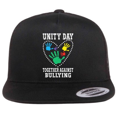 Together Against Bullying Orange Anti Bully Unity Day Flatbill Hat