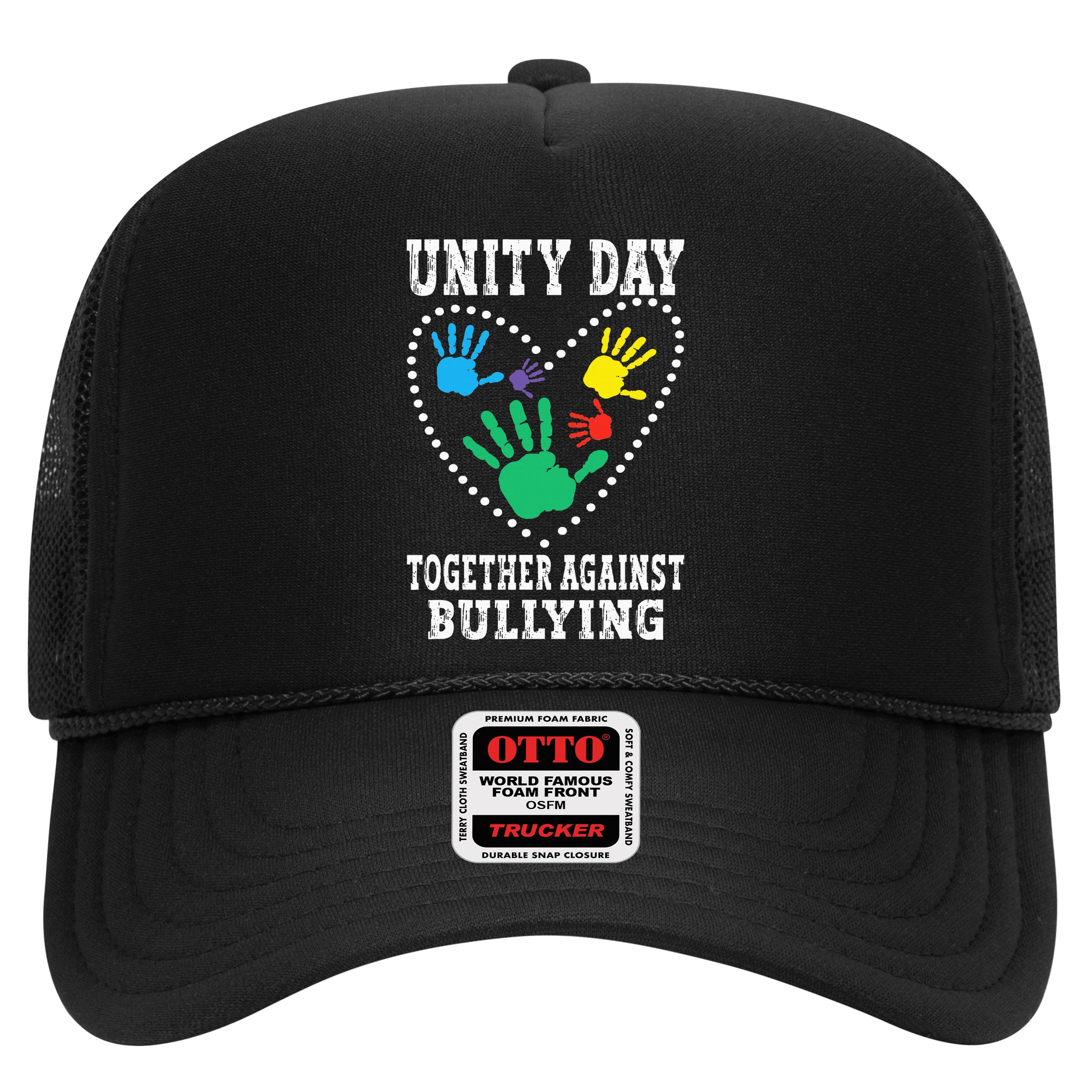 Together Against Bullying Orange Anti Bully Unity Day Hat