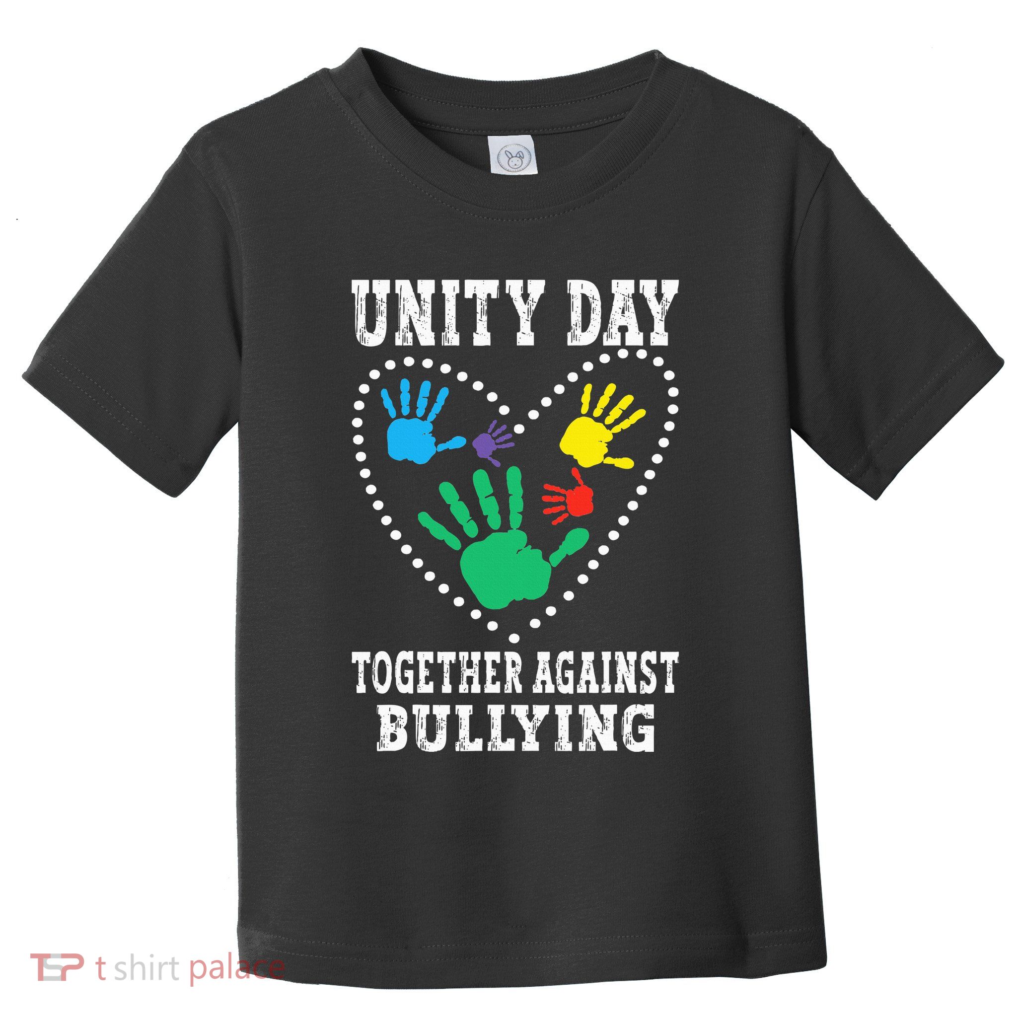 Together Against Bullying Orange Anti Bully Unity Day Toddler T-Shirt