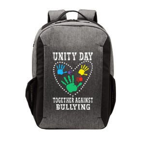 Together Against Bullying Orange Anti Bully Unity Day Vector Backpack