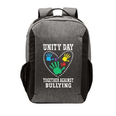 Together Against Bullying Orange Anti Bully Unity Day Vector Backpack