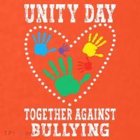 Together Against Bullying Orange Anti Bully Unity Day Sustainable Beanie