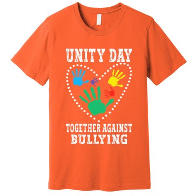 Together Against Bullying Orange Anti Bully Unity Day Premium T-Shirt