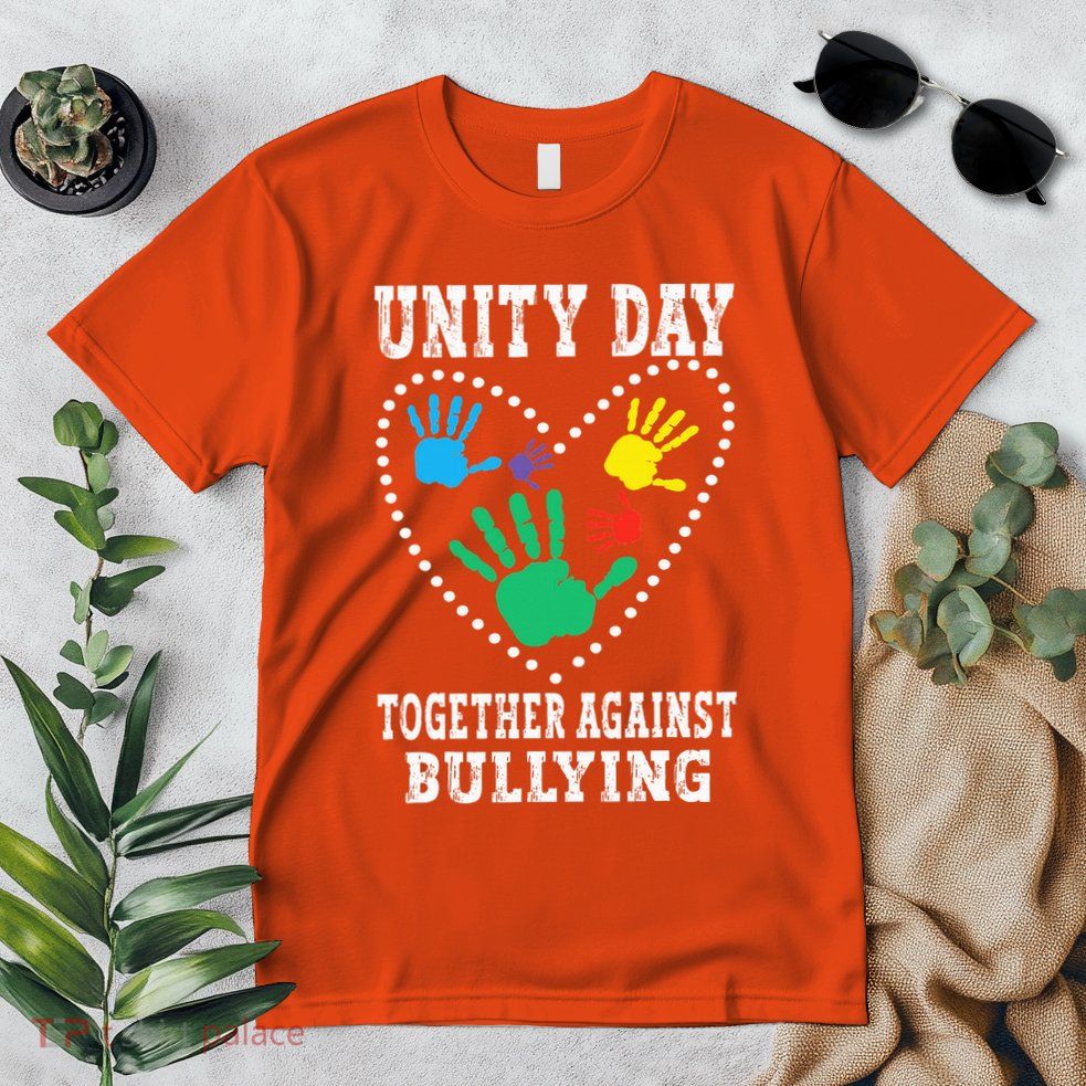 Together Against Bullying Orange Anti Bully Unity Day Premium T-Shirt