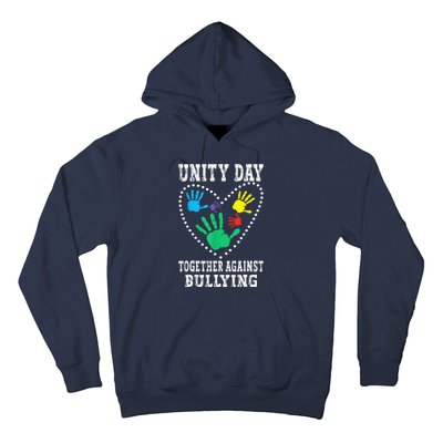 Together Against Bullying Orange Anti Bully Unity Day Hoodie