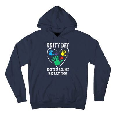 Together Against Bullying Orange Anti Bully Unity Day Tall Hoodie