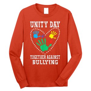 Together Against Bullying Orange Anti Bully Unity Day Long Sleeve Shirt