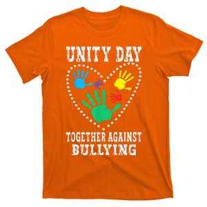 Together Against Bullying Orange Anti Bully Unity Day T-Shirt