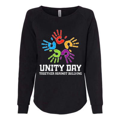 Together Against Bullying Anti Bullying Orange Unity Day Womens California Wash Sweatshirt