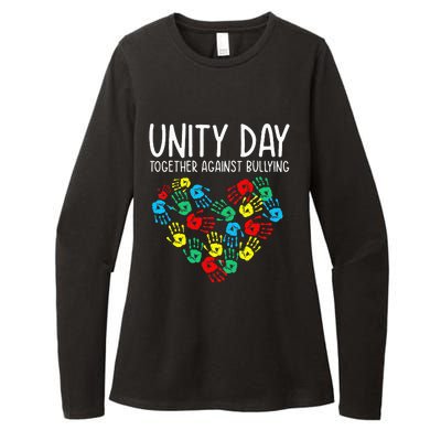 Together Against Bullying Unity Day Kindness Day Orange Womens CVC Long Sleeve Shirt