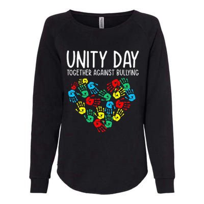 Together Against Bullying Unity Day Kindness Day Orange Womens California Wash Sweatshirt