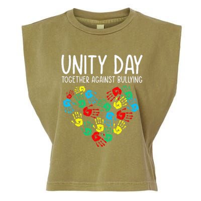 Together Against Bullying Unity Day Kindness Day Orange Garment-Dyed Women's Muscle Tee