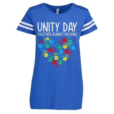 Together Against Bullying Unity Day Kindness Day Orange Enza Ladies Jersey Football T-Shirt