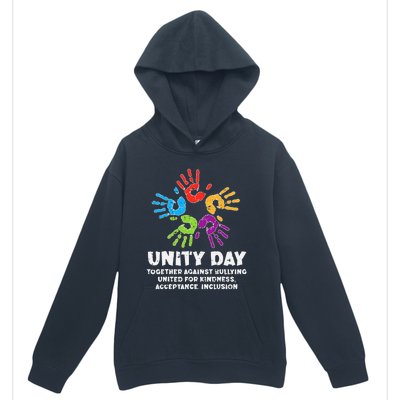 Together Against Bullying Orange Anti Bullying Unity Day Urban Pullover Hoodie