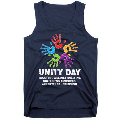 Together Against Bullying Orange Anti Bullying Unity Day Tank Top