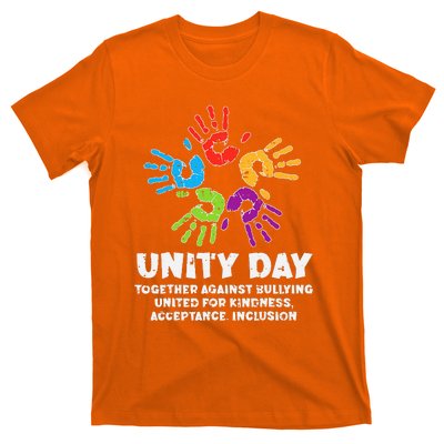 Together Against Bullying Orange Anti Bullying Unity Day T-Shirt