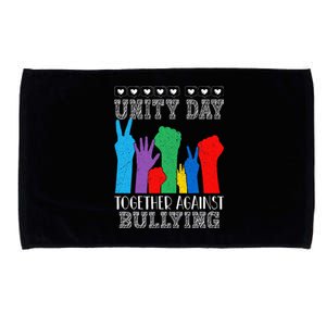 Together Against Bullying Orange Anti Bully Unity Day Microfiber Hand Towel