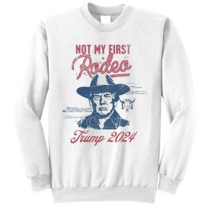 Take America Back Trump Cowboy Rodeo Election 2024 Sweatshirt