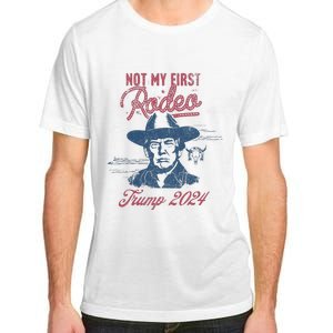 Take America Back Trump Cowboy Rodeo Election 2024 Adult ChromaSoft Performance T-Shirt