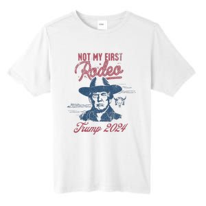 Take America Back Trump Cowboy Rodeo Election 2024 Tall Fusion ChromaSoft Performance T-Shirt