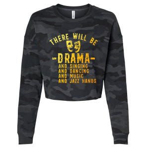 Theater Actor Broadway Cropped Pullover Crew