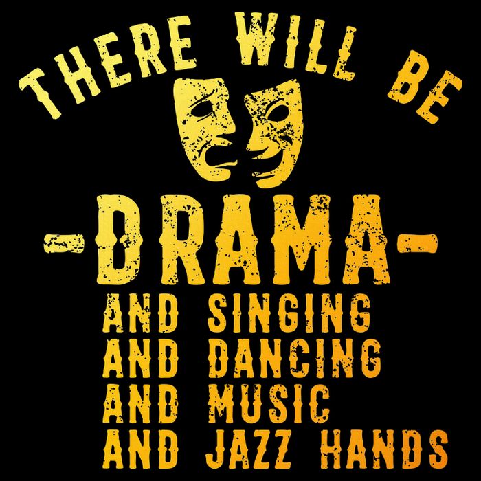 Theater Actor Broadway Cooling Performance Crew T-Shirt