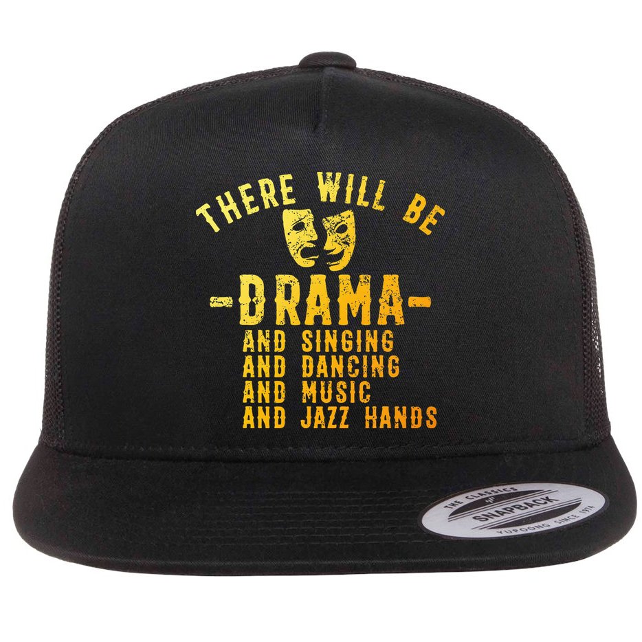 Theater Actor Broadway Flat Bill Trucker Hat