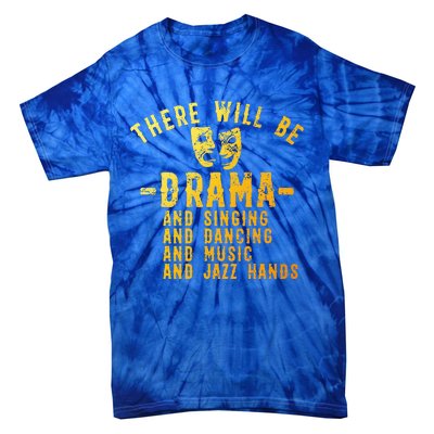 Theater Actor Broadway Tie-Dye T-Shirt