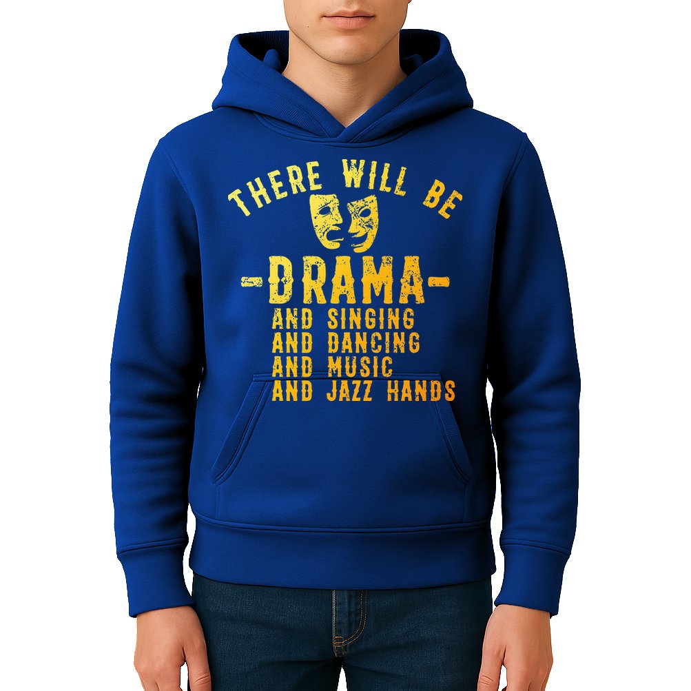 Theater Actor Broadway Kids Hoodie