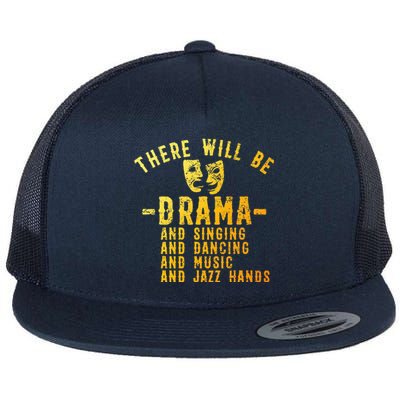 Theater Actor Broadway Flat Bill Trucker Hat