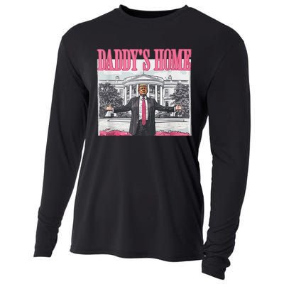 Take America Back Daddys Home Trump Pink 2024 Cooling Performance Long Sleeve Crew