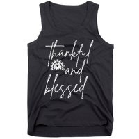 Thankful And Blessed Tank Top