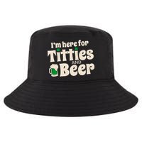 Titties And Beer Funny St Patricks Day Cool Comfort Performance Bucket Hat