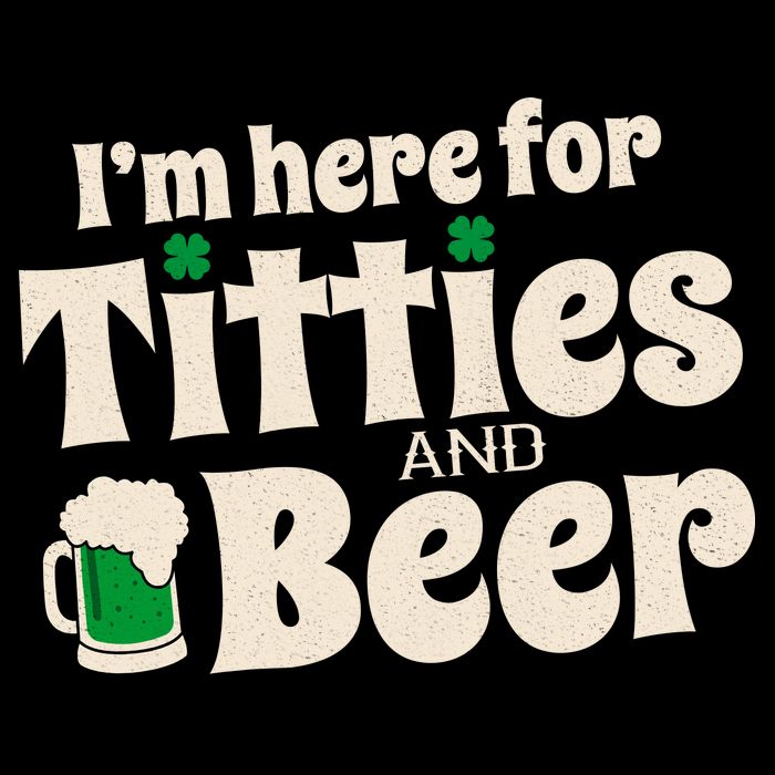 Titties And Beer Funny St Patricks Day City Backpack