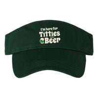 Titties And Beer Funny St Patricks Day Visor