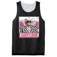 Take America Back Daddys Home Funny Donald Trump 2024 Mesh Reversible Basketball Jersey Tank