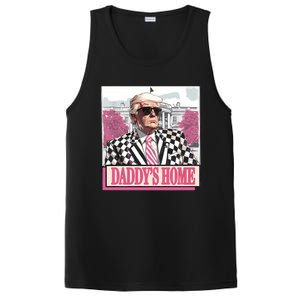 Take America Back Daddys Home Funny Donald Trump 2024 PosiCharge Competitor Tank