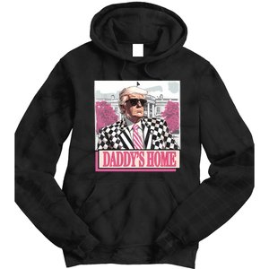 Take America Back Daddys Home Funny Donald Trump 2024 Tie Dye Hoodie