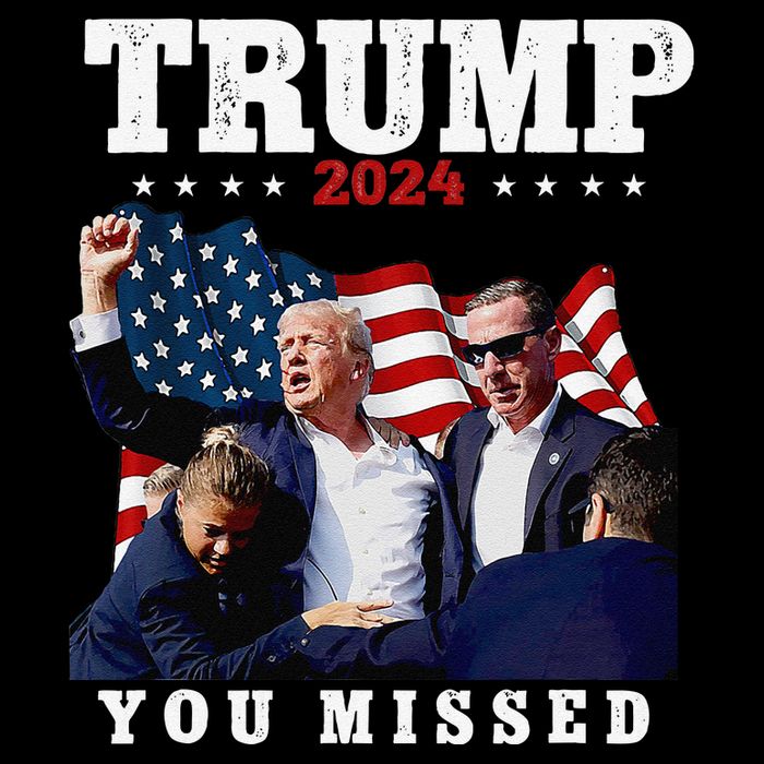Trump Assasination Bloody Ear Bleeding Butler Pa Trump Zip Tote Bag