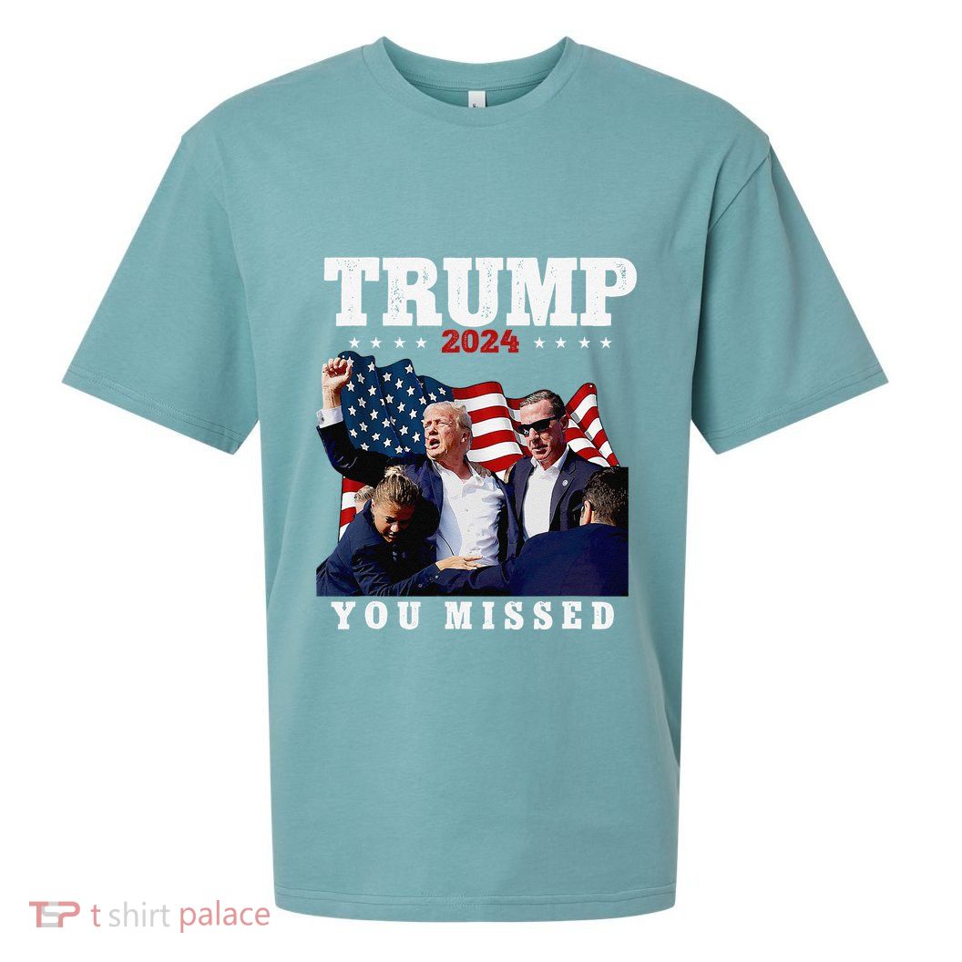 Trump Assasination Bloody Ear Bleeding Butler Pa Trump Sueded Cloud Jersey T-Shirt