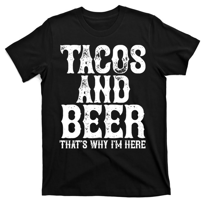 Tacos And Beer Drinking Drunk Cinco De Mayo T-Shirt