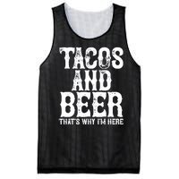 Tacos And Beer Drinking Drunk Cinco De Mayo Mesh Reversible Basketball Jersey Tank