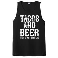 Tacos And Beer Drinking Drunk Cinco De Mayo PosiCharge Competitor Tank