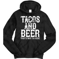 Tacos And Beer Drinking Drunk Cinco De Mayo Tie Dye Hoodie