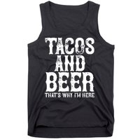 Tacos And Beer Drinking Drunk Cinco De Mayo Tank Top