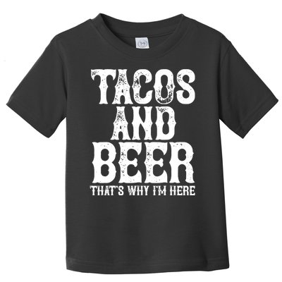 Tacos And Beer Drinking Drunk Cinco De Mayo Toddler T-Shirt