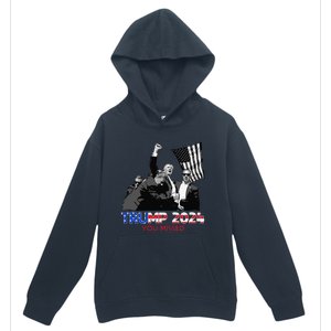 Trump Assasination Bloody Ear Butler You Missed Trump Urban Pullover Hoodie