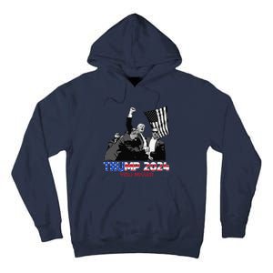 Trump Assasination Bloody Ear Butler You Missed Trump Tall Hoodie